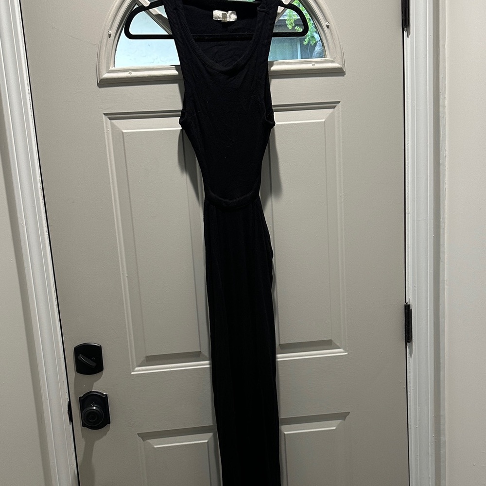 L*Space Dark Gray Ribbed Top